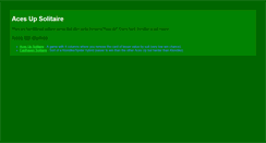 Desktop Screenshot of acesupsolitaire.com